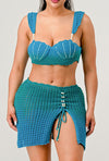 Little Mermaid Peral Two Piece Set