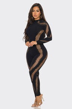 Trace Jumpsuit in Black