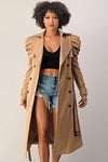 Double Breasted Trench Coat - BlazeNYC
