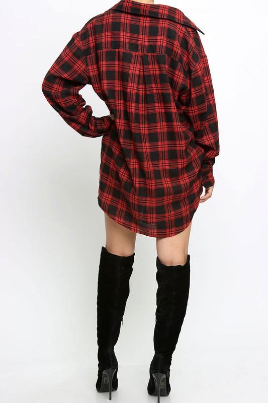 East Side Button Down Tunic - BlazeNYC