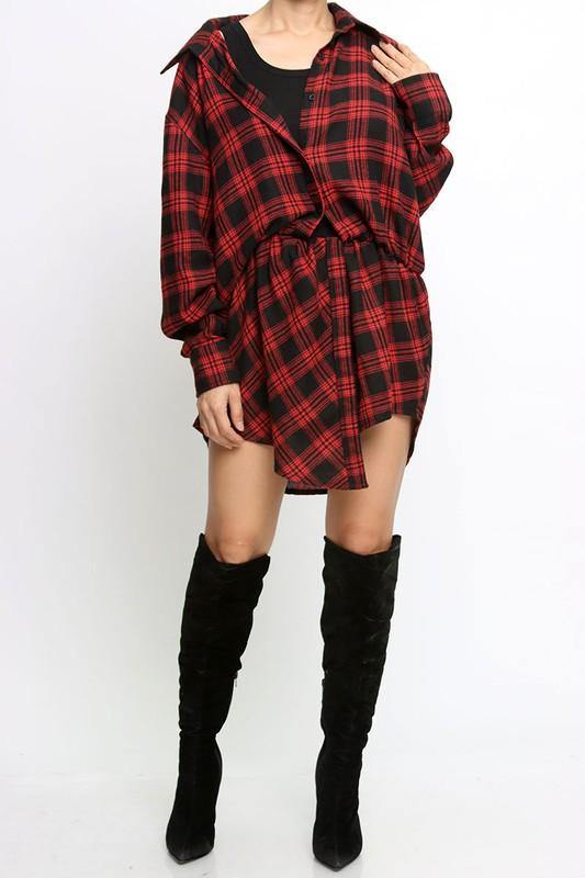 East Side Button Down Tunic - BlazeNYC