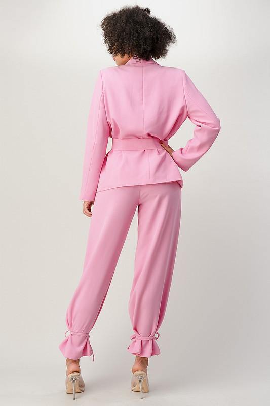 Pretty In Pink Pants Set - BlazeNYC