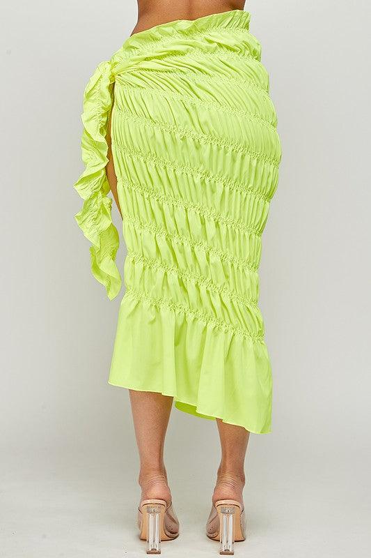 Alana Skirt in Neon - BlazeNYC