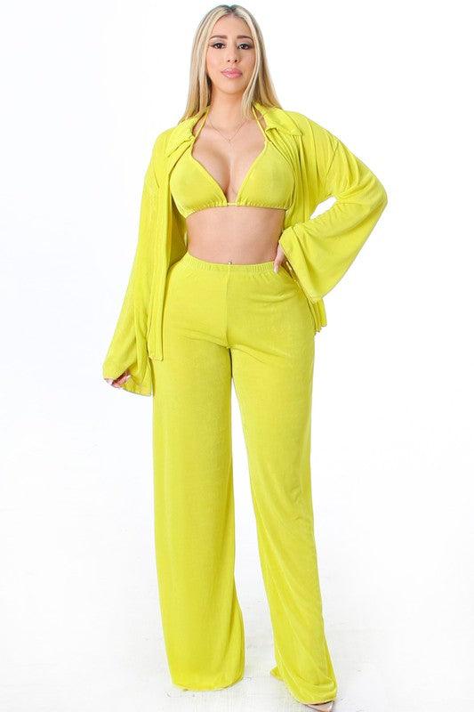 Miami Set in Lime - BlazeNYC